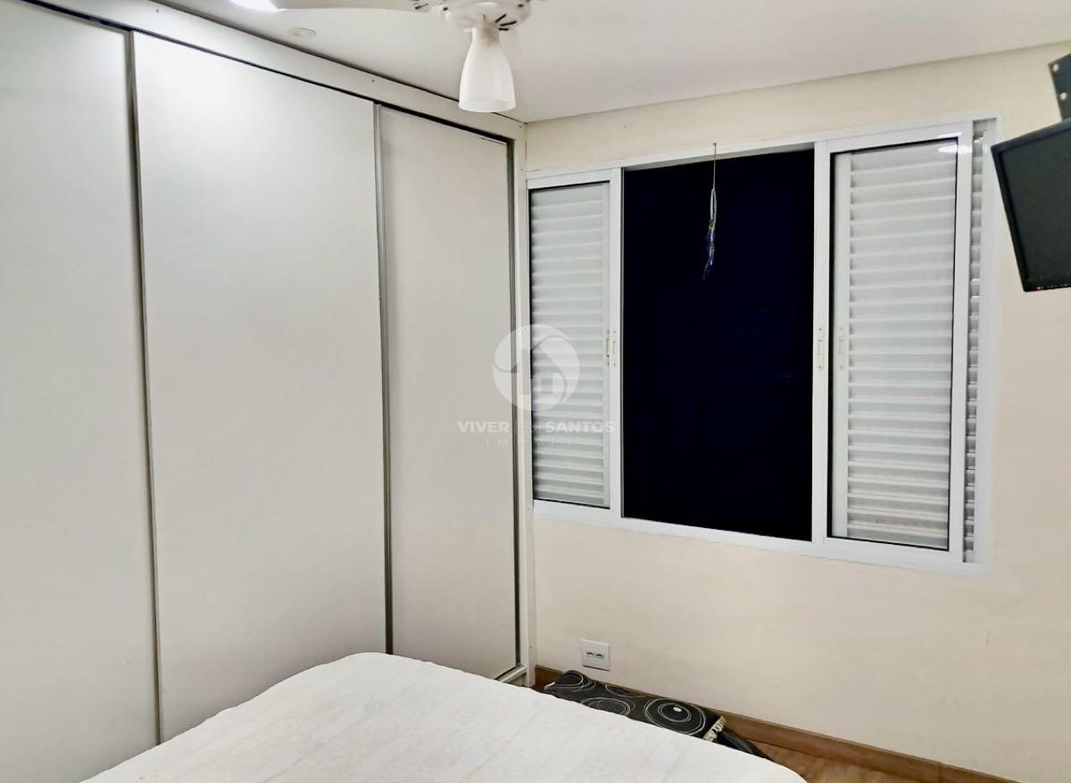 Apartamento Reformado, 1 Dormitório e Garagem a Meia Quadra da Praia no Embaré – Santos/SP em Embaré, Santos — foto 16