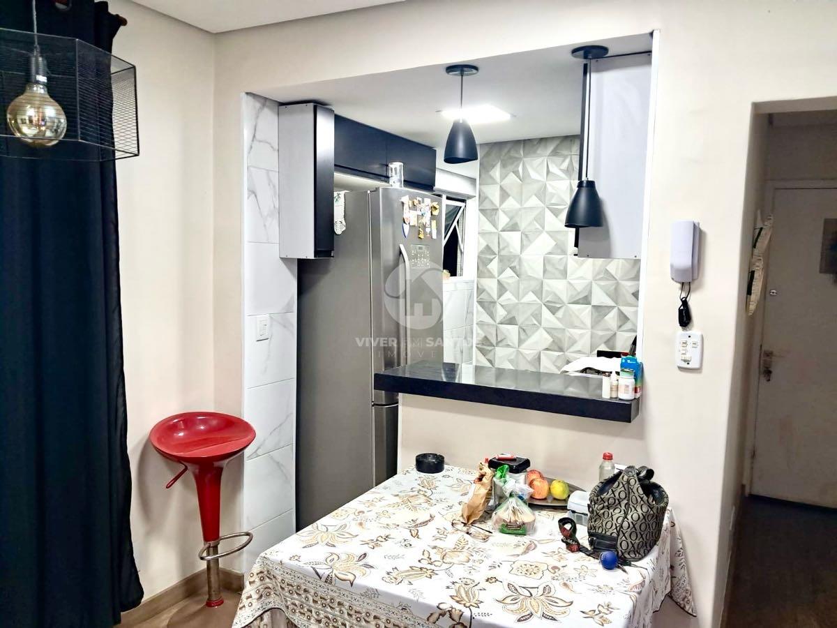 Apartamento Reformado, 1 Dormitório e Garagem a Meia Quadra da Praia no Embaré – Santos/SP em Embaré, Santos — foto 5