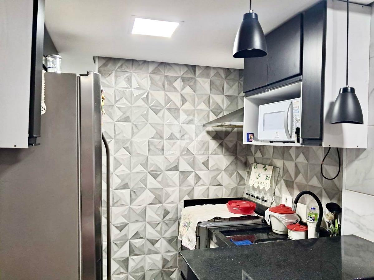 Apartamento Reformado, 1 Dormitório e Garagem a Meia Quadra da Praia no Embaré – Santos/SP em Embaré, Santos — foto 6