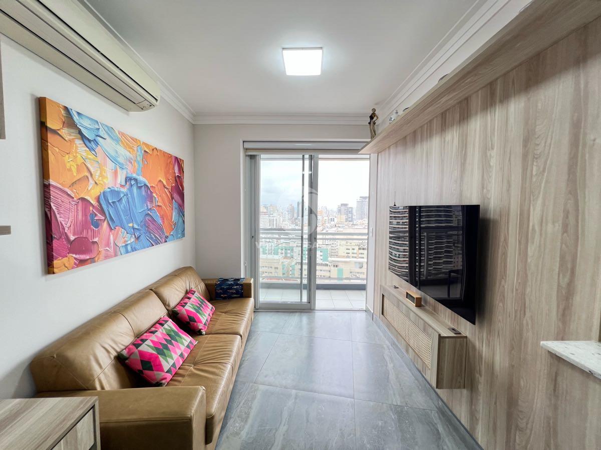 Apartamento Frente Mar, 2 Dormitórios, Varanda, Vista Panorâmica e Lazer Completo no Unlimited Ocean Front – Santos/SP em Pompéia, Santos — foto 10