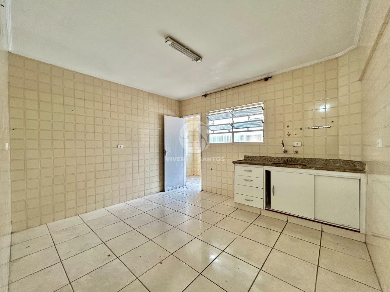 Apartamento de Frente, 2 Dormitórios, Sacada, Dependência Completa e Vaga Demarcada na Aparecida – Santos/SP em Aparecida, Santos — foto 14