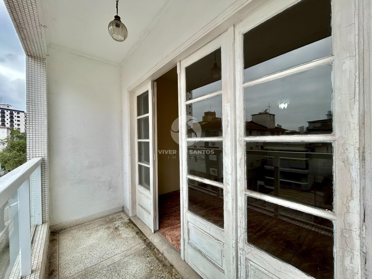 Apartamento de Frente, 2 Dormitórios, Sacada, Dependência Completa e Vaga Demarcada na Aparecida – Santos/SP em Aparecida, Santos — foto 5