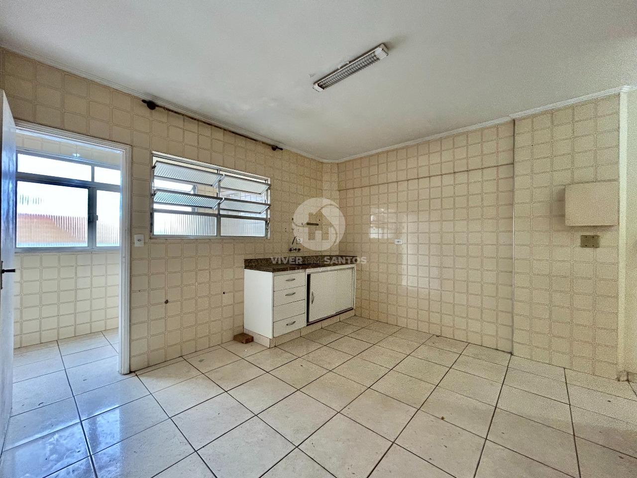 Apartamento de Frente, 2 Dormitórios, Sacada, Dependência Completa e Vaga Demarcada na Aparecida – Santos/SP em Aparecida, Santos — foto 13