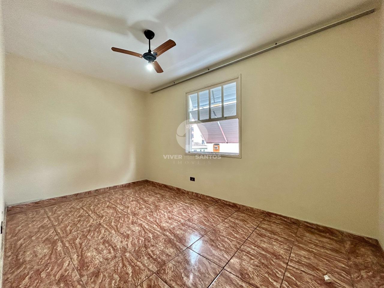 Apartamento de Frente, 2 Dormitórios, Sacada, Dependência Completa e Vaga Demarcada na Aparecida – Santos/SP em Aparecida, Santos — foto 6