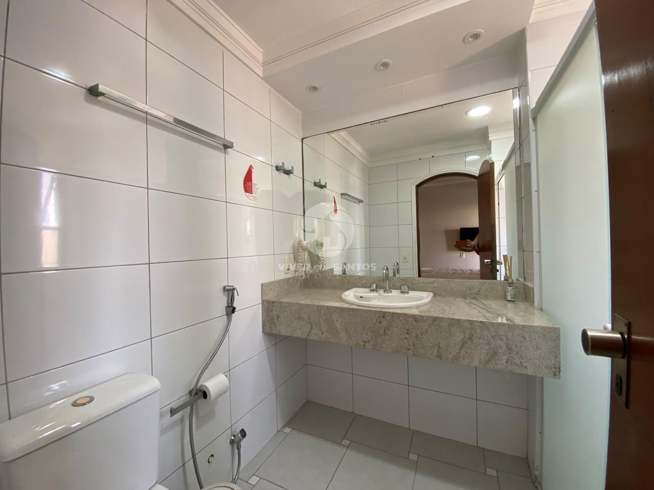 Flat 1 Suíte, Sacada com Vista Livre, Serviços de Hotel e Vaga no Gonzaga – Santos/SP em Gonzaga, Santos — foto 18