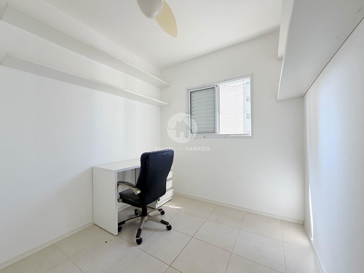 Apartamento 92 m², 3 Dormitórios, Suíte, Varanda Gourmet, 2 Vagas e Lazer Completo na Ponta da Praia – Santos/SP em Ponta da Praia, Santos — foto 8