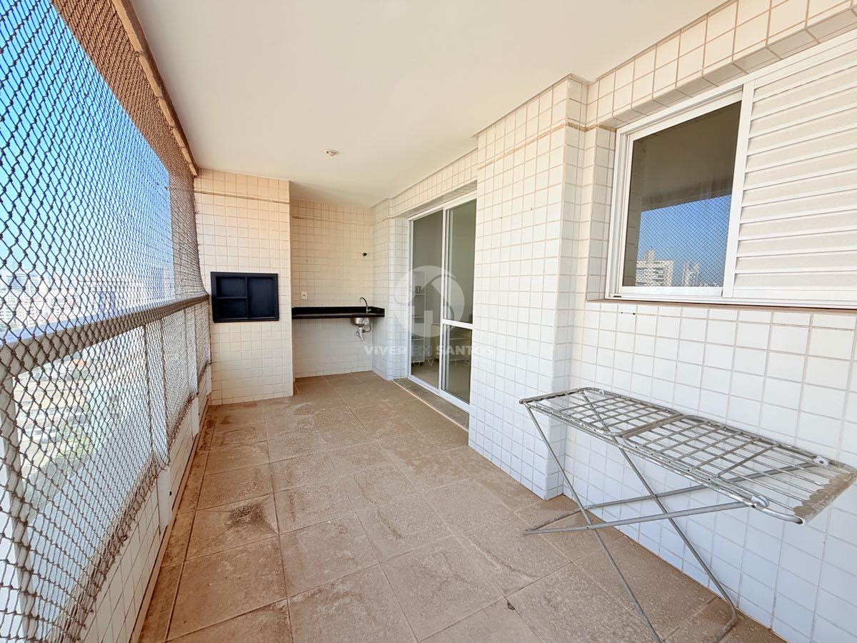 Apartamento 92 m², 3 Dormitórios, Suíte, Varanda Gourmet, 2 Vagas e Lazer Completo na Ponta da Praia – Santos/SP em Ponta da Praia, Santos — foto 6
