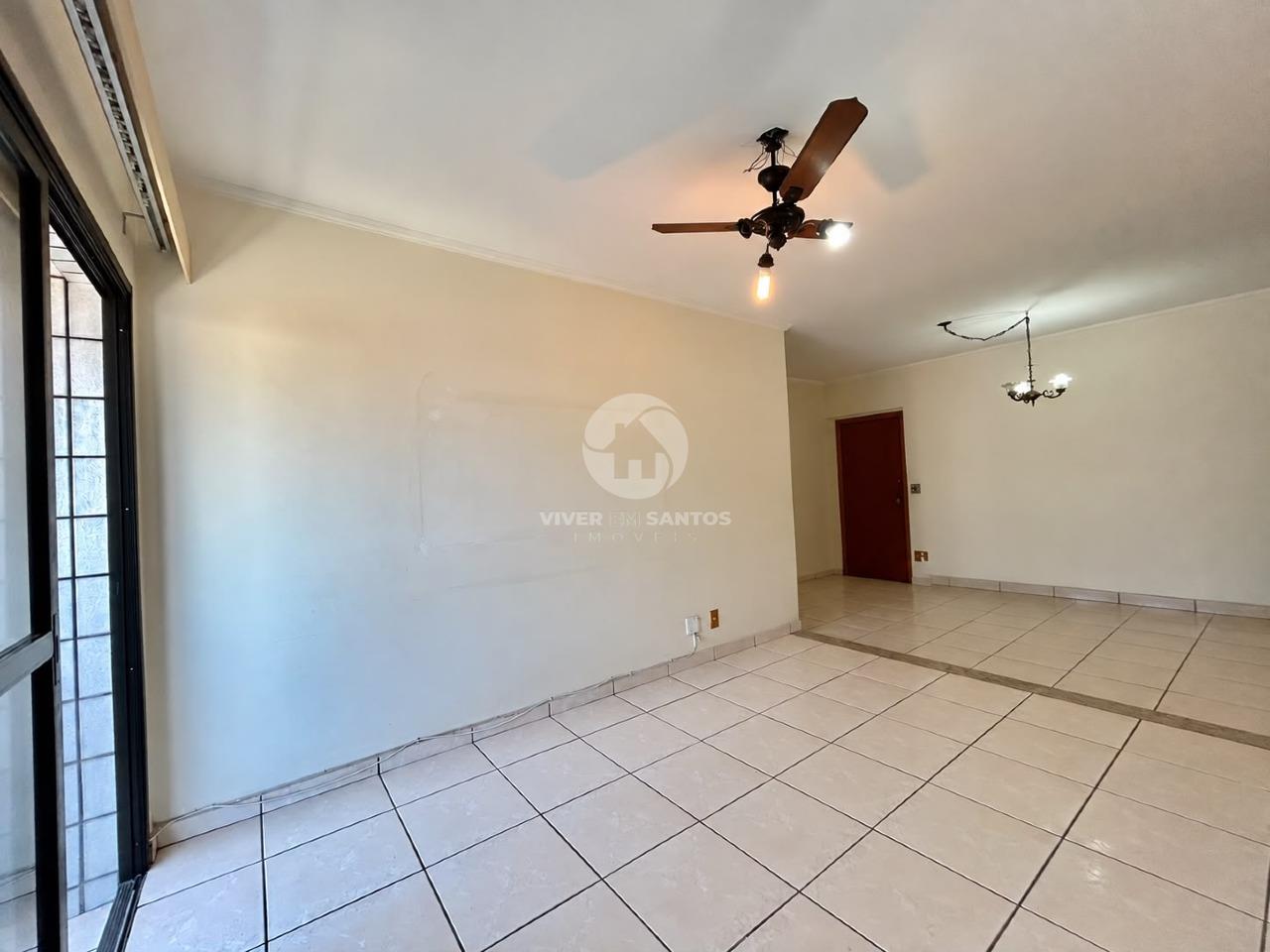 Apartamento 2 Dormitórios, Suíte, Sacada, Vista Livre, Vaga Demarcada e Lazer no Campo Grande – Santos/SP em Campo Grande, Santos — foto 4