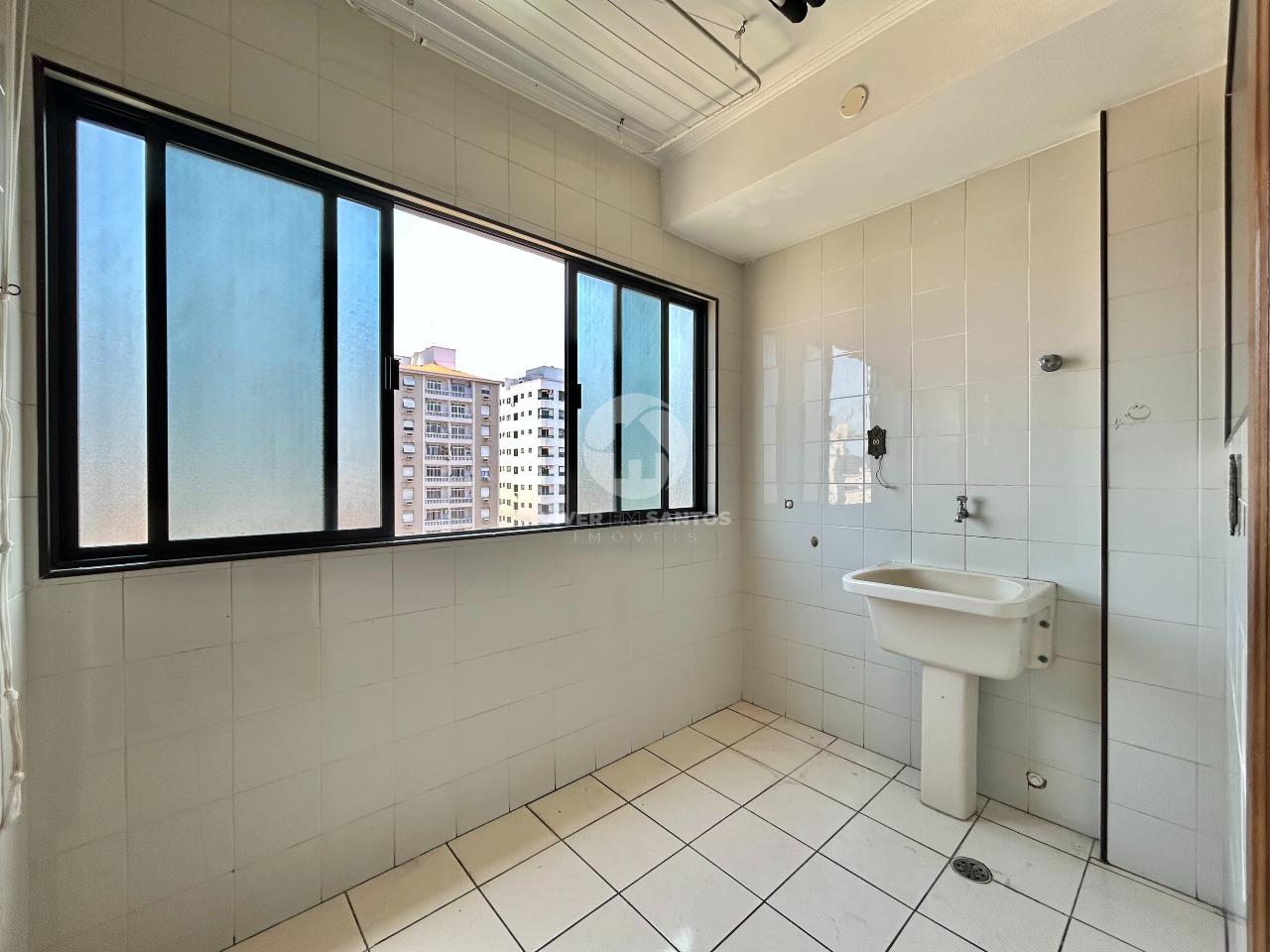 Apartamento 2 Dormitórios, Suíte, Sacada, Vista Livre, Vaga Demarcada e Lazer no Campo Grande – Santos/SP em Campo Grande, Santos — foto 11