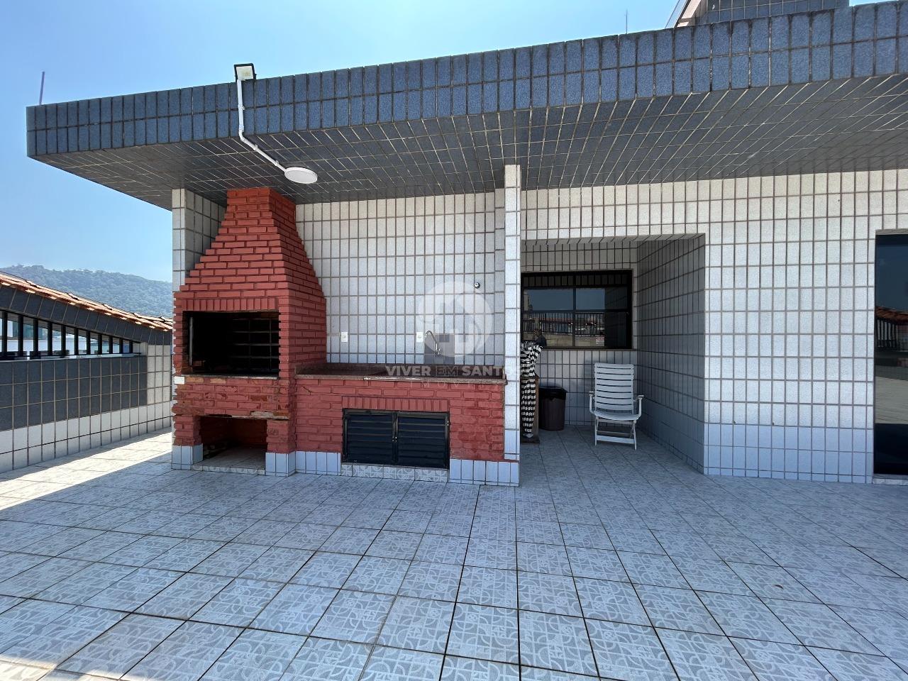 Apartamento 2 Dormitórios, Suíte, Sacada, Vista Livre, Vaga Demarcada e Lazer no Campo Grande – Santos/SP em Campo Grande, Santos — foto 21