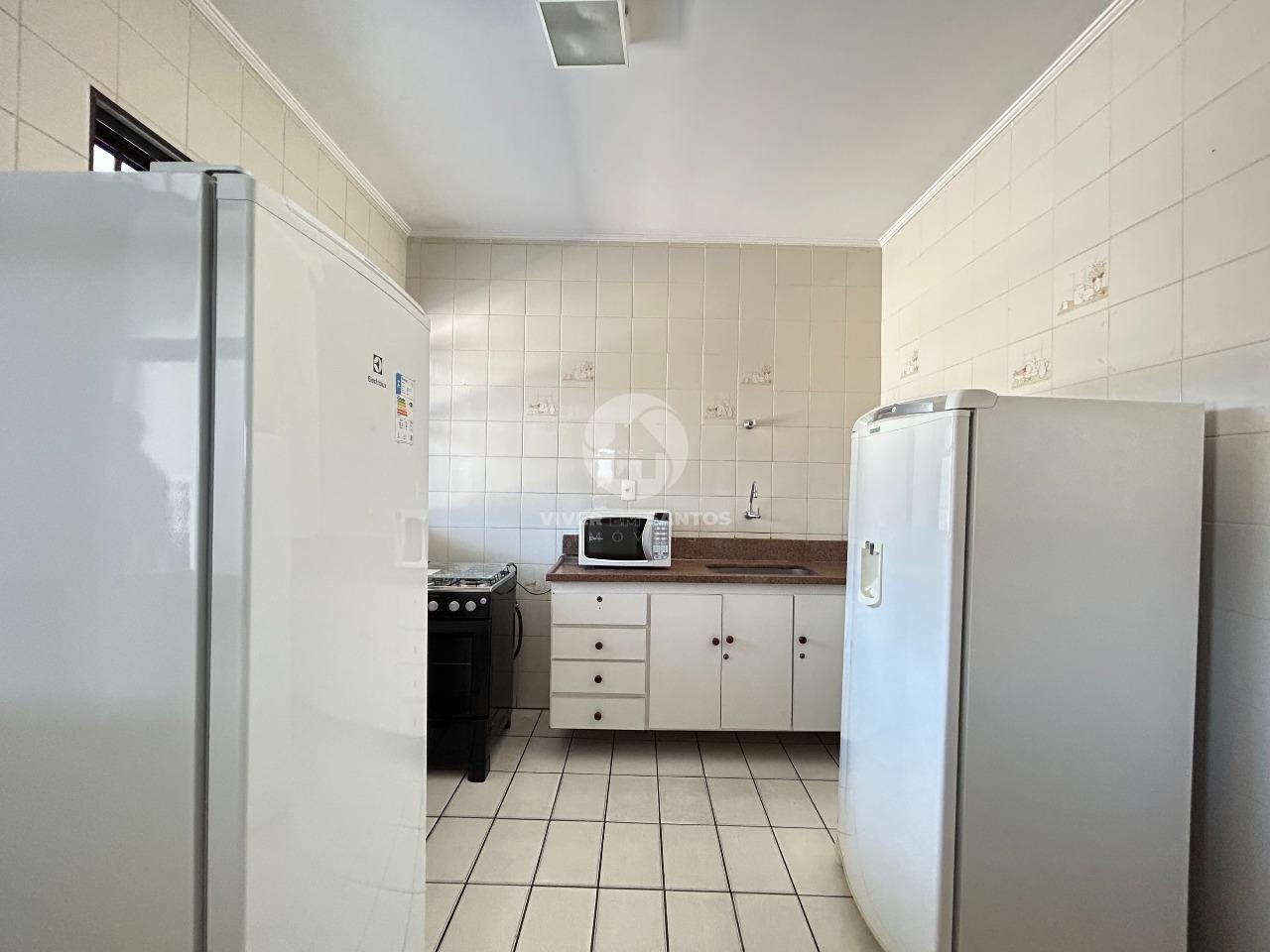 Apartamento 2 Dormitórios, Suíte, Sacada, Vista Livre, Vaga Demarcada e Lazer no Campo Grande – Santos/SP em Campo Grande, Santos — foto 25