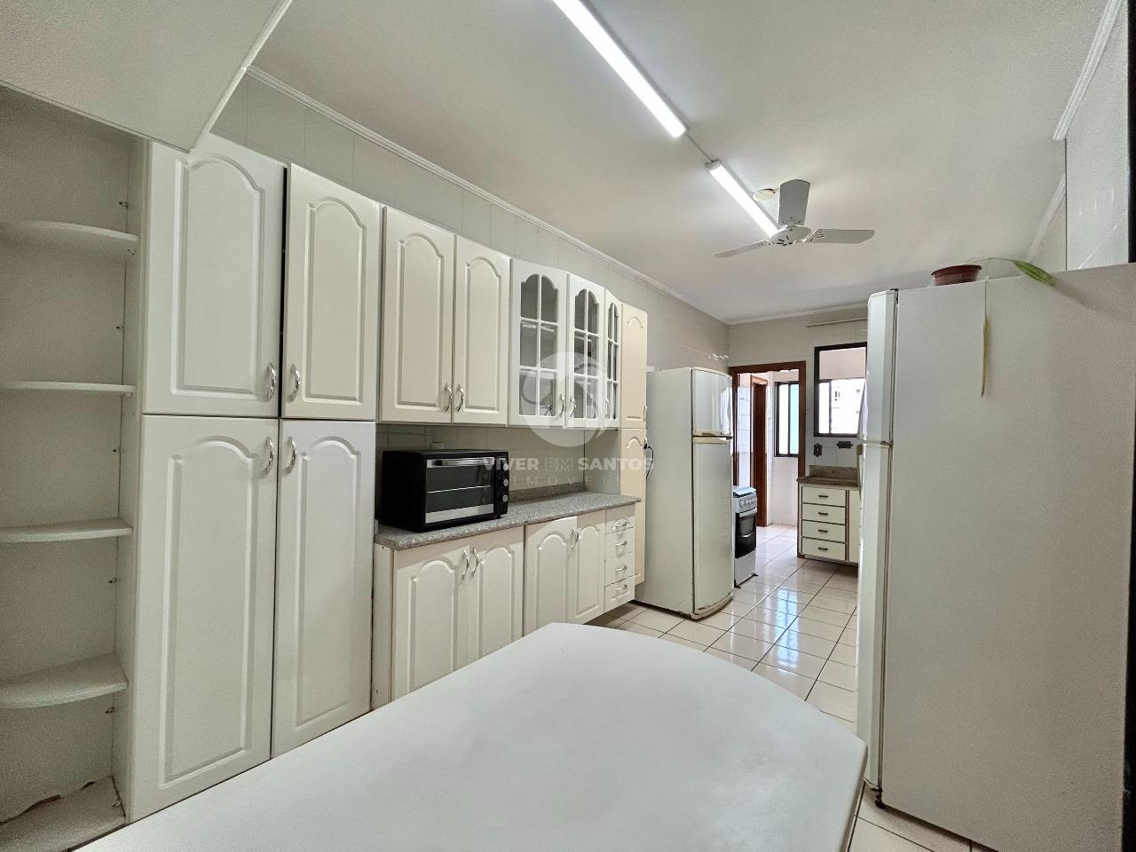 Apartamento 2 Dormitórios, Suíte, Sacada, Vista Livre, Vaga Demarcada e Lazer no Campo Grande – Santos/SP em Campo Grande, Santos — foto 10