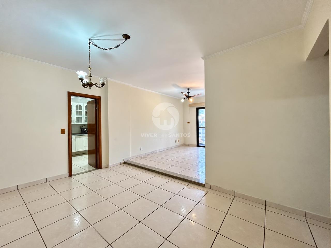 Apartamento 2 Dormitórios, Suíte, Sacada, Vista Livre, Vaga Demarcada e Lazer no Campo Grande – Santos/SP em Campo Grande, Santos — foto 2