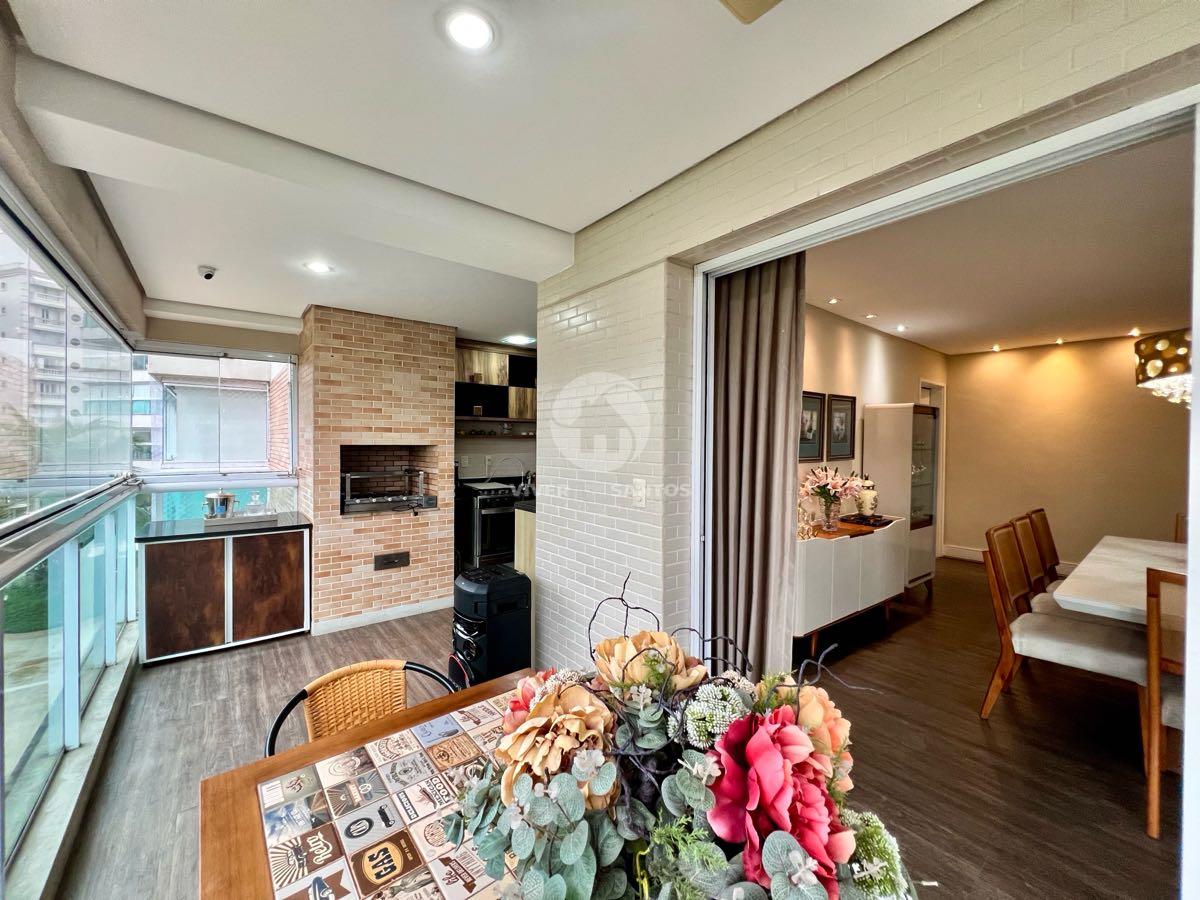 Apartamento Alto Padrão, 3 Suítes, Closet, Escritório e Varanda Gourmet no Embaré – Santos/SP em Embaré, Santos — foto 8
