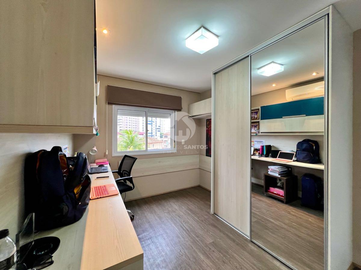 Apartamento Alto Padrão, 3 Suítes, Closet, Escritório e Varanda Gourmet no Embaré – Santos/SP em Embaré, Santos — foto 16