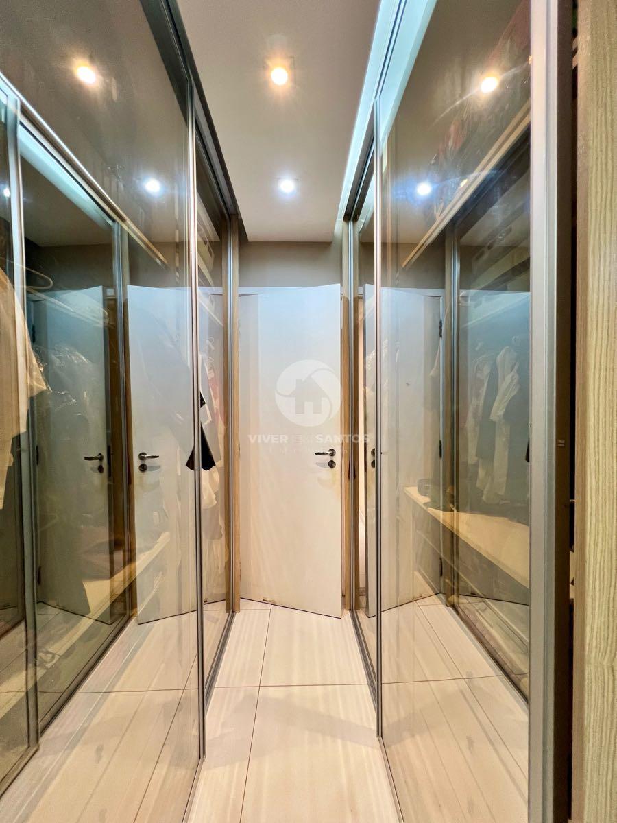 Apartamento Alto Padrão, 3 Suítes, Closet, Escritório e Varanda Gourmet no Embaré – Santos/SP em Embaré, Santos — foto 17