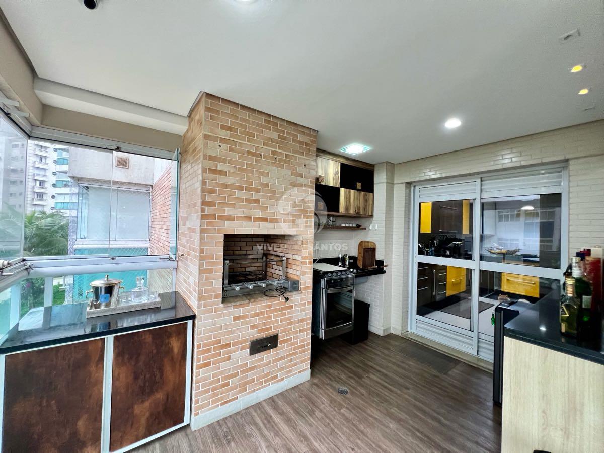 Apartamento Alto Padrão, 3 Suítes, Closet, Escritório e Varanda Gourmet no Embaré – Santos/SP em Embaré, Santos — foto 3