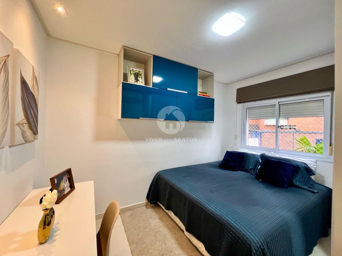 Apartamento Alto Padrão, 3 Suítes, Closet, Escritório e Varanda Gourmet no Embaré – Santos/SP em Embaré, Santos — foto 28