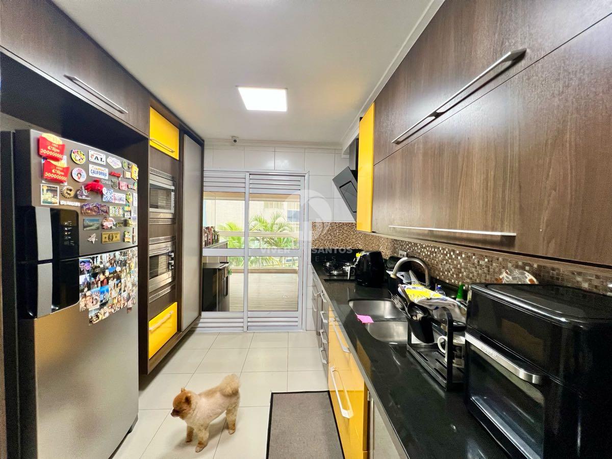 Apartamento Alto Padrão, 3 Suítes, Closet, Escritório e Varanda Gourmet no Embaré – Santos/SP em Embaré, Santos — foto 4