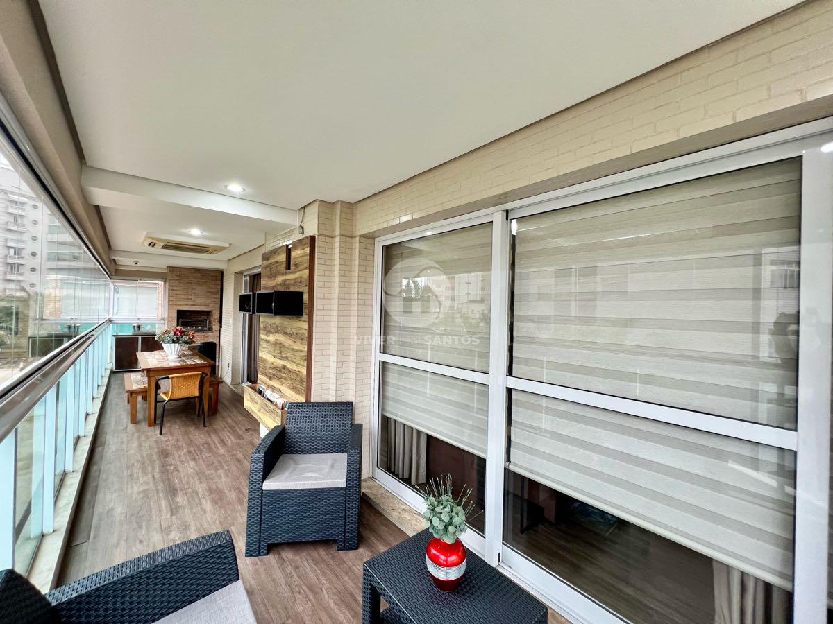 Apartamento Alto Padrão, 3 Suítes, Closet, Escritório e Varanda Gourmet no Embaré – Santos/SP em Embaré, Santos — foto 5
