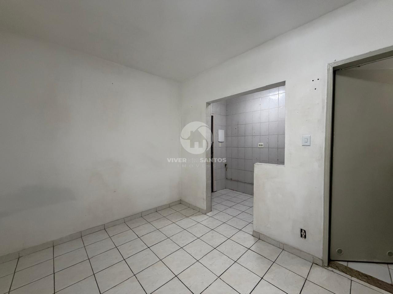 Sala Living em Andar Alto, Prédio Frente Mar na Aparecida – Santos/SP em Embaré, Santos — foto 4