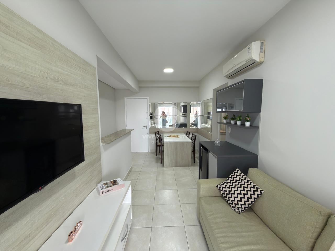 Apartamento Mobiliado 52 m², 1 Dormitório, Varanda com Vista Livre, Vaga e Lazer Completo no Gonzaga – Santos/SP em Gonzaga, Santos — foto 6