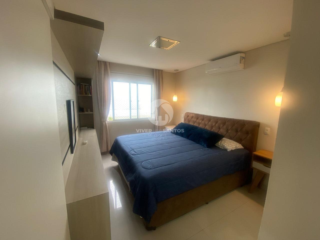 Apartamento 104 m², 2 Dormitórios, Suíte, Varanda e Vista para o Mar no Boqueirão – Santos/SP em Boqueirão, Santos — foto 8