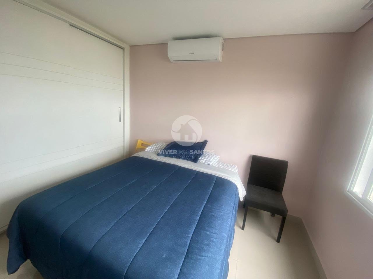 Apartamento 104 m², 2 Dormitórios, Suíte, Varanda e Vista para o Mar no Boqueirão – Santos/SP em Boqueirão, Santos — foto 13