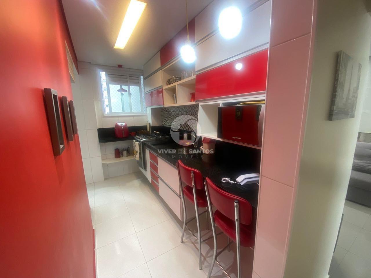 Apartamento 104 m², 2 Dormitórios, Suíte, Varanda e Vista para o Mar no Boqueirão – Santos/SP em Boqueirão, Santos — foto 18