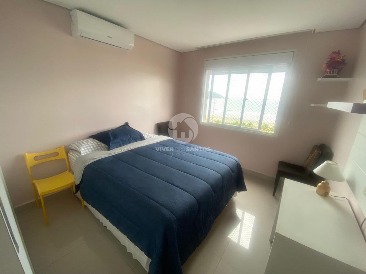 Apartamento 104 m², 2 Dormitórios, Suíte, Varanda e Vista para o Mar no Boqueirão – Santos/SP em Boqueirão, Santos — foto 15