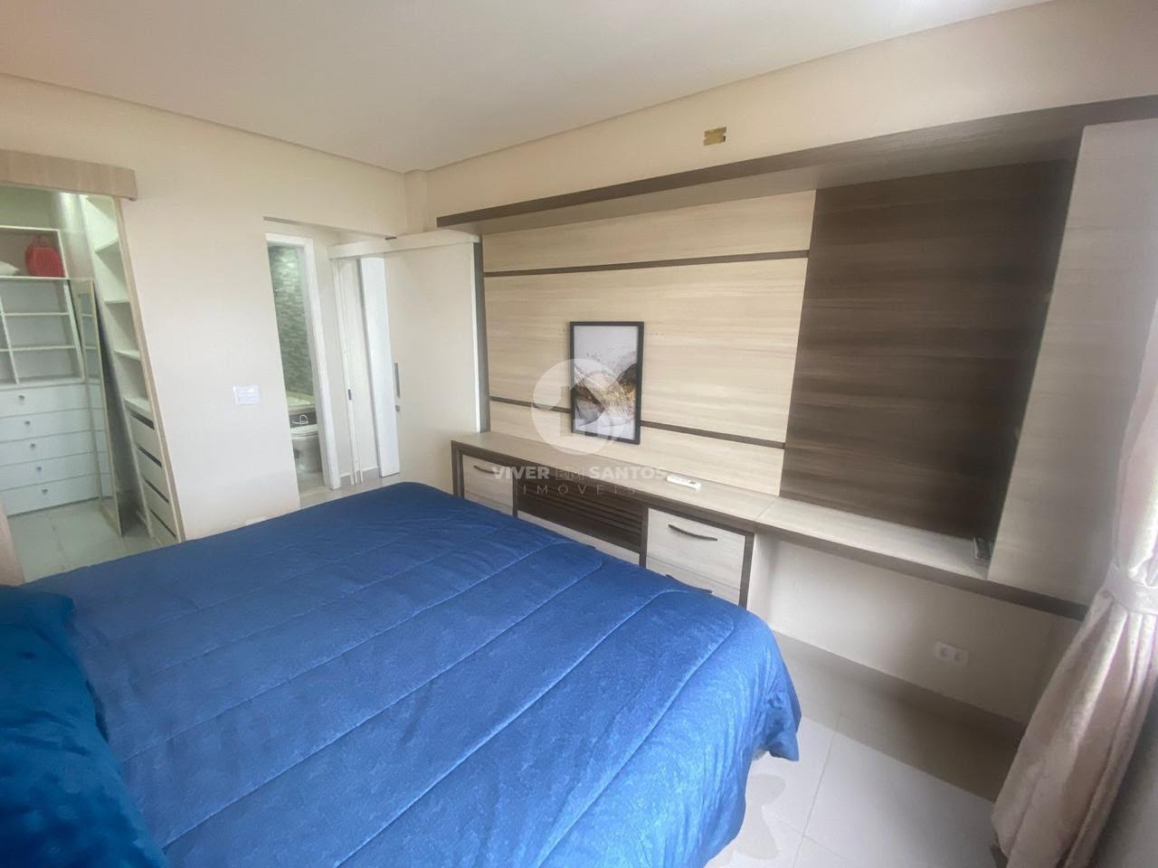 Apartamento 104 m², 2 Dormitórios, Suíte, Varanda e Vista para o Mar no Boqueirão – Santos/SP em Boqueirão, Santos — foto 11