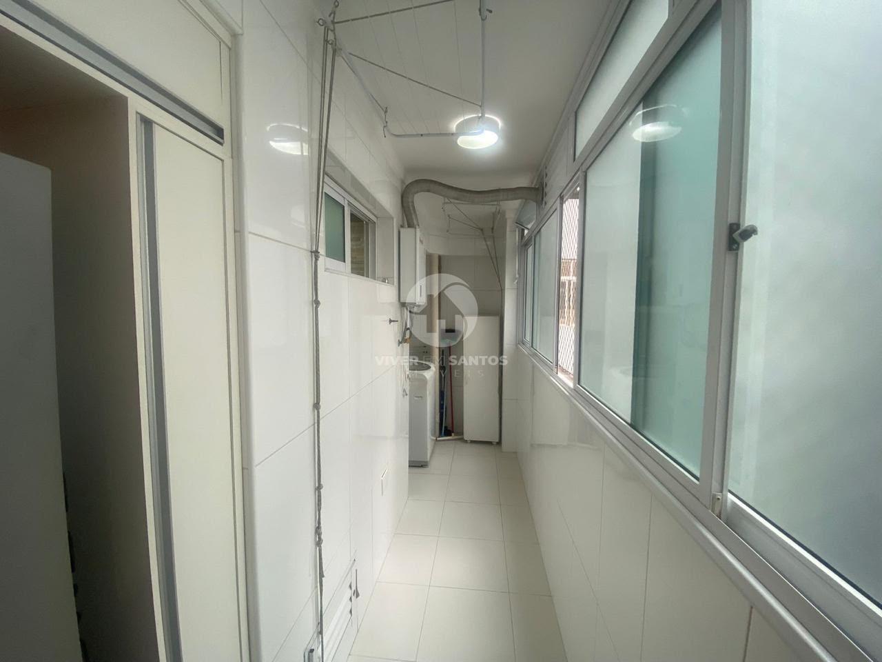 Apartamento 104 m², 2 Dormitórios, Suíte, Varanda e Vista para o Mar no Boqueirão – Santos/SP em Boqueirão, Santos — foto 19