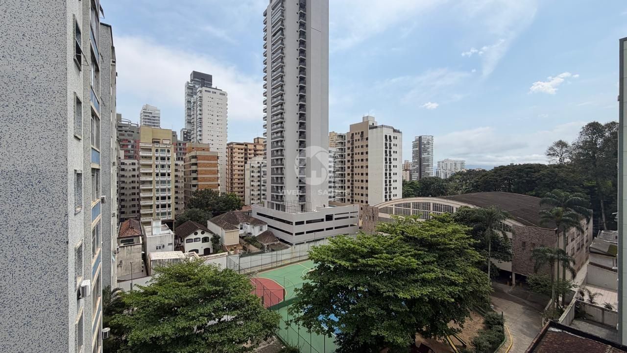 Apartamento 2 Dormitórios, Dependência Completa e Potencial para Modernização na Quadra da Praia – Aparecida, Santos/SP em Aparecida, Santos — foto 14