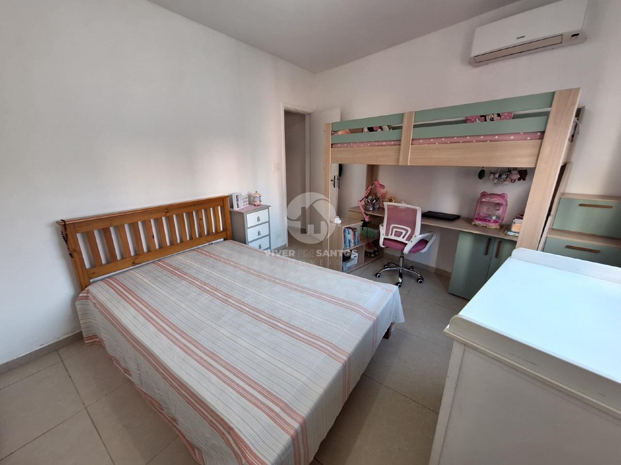 Apartamento Modernizado, 1 Dormitório, Cozinha Planejada e Garagem no José Menino – Santos/SP em José Menino, Santos — foto 7