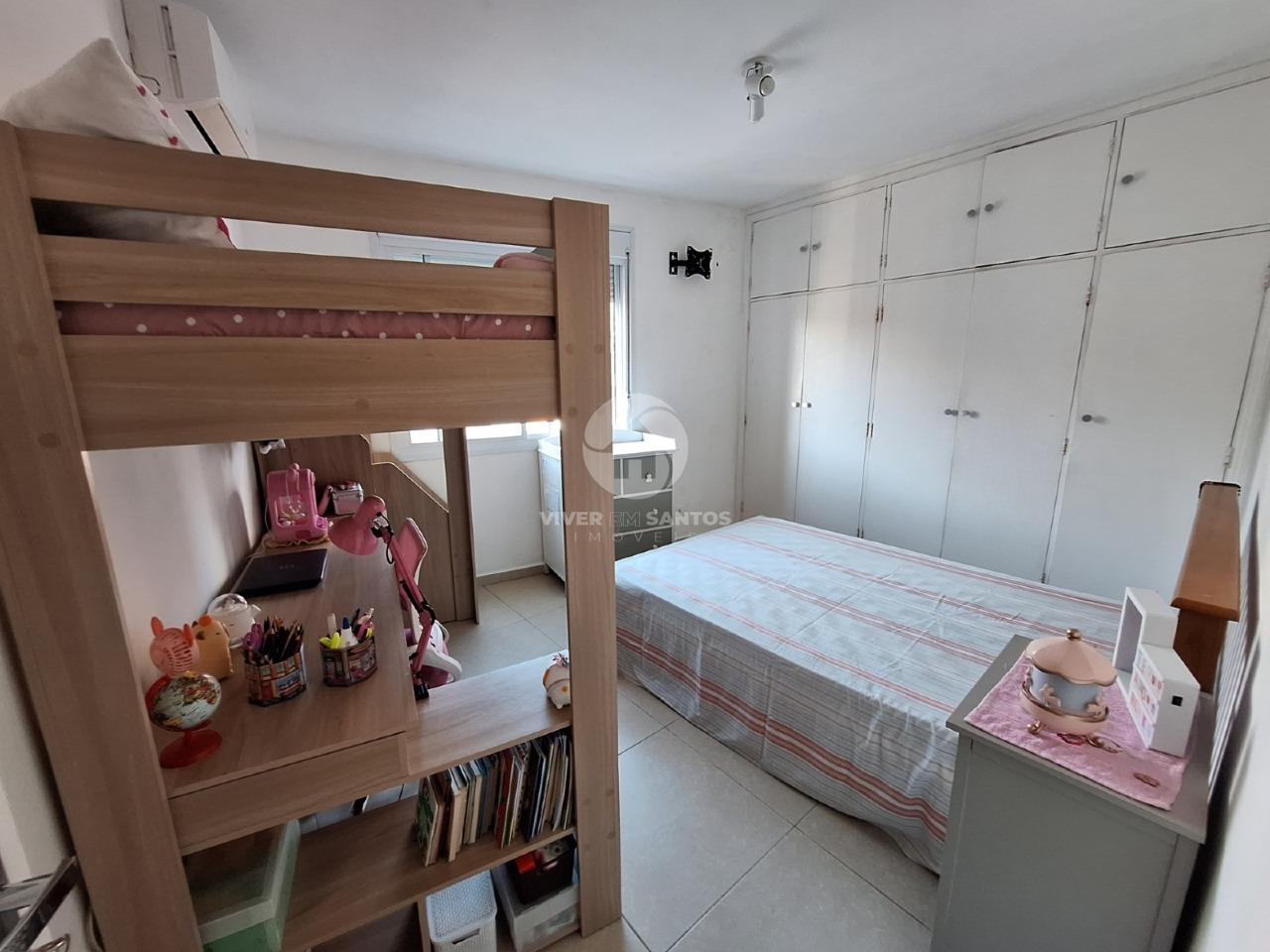 Apartamento Modernizado, 1 Dormitório, Cozinha Planejada e Garagem no José Menino – Santos/SP em José Menino, Santos — foto 8