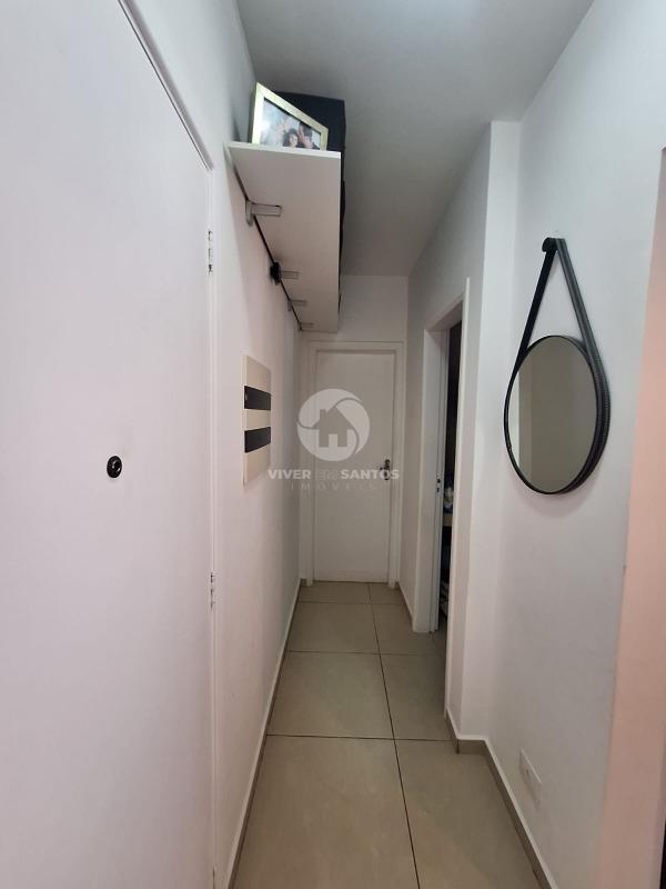 Apartamento Modernizado, 1 Dormitório, Cozinha Planejada e Garagem no José Menino – Santos/SP em José Menino, Santos — foto 5