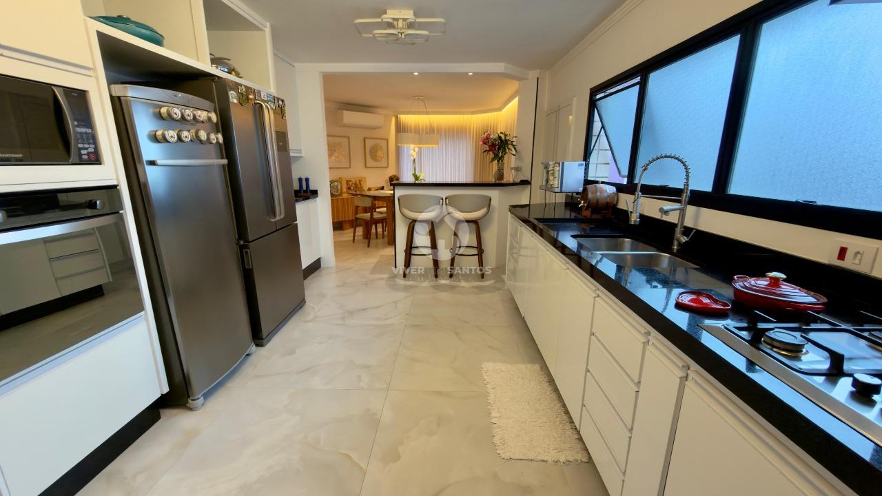Apartamento Alto Padrão, 4 Suítes, Entrada Privativa e 3 Vagas no Boqueirão – Santos/SP em Boqueirão, Santos — foto 12