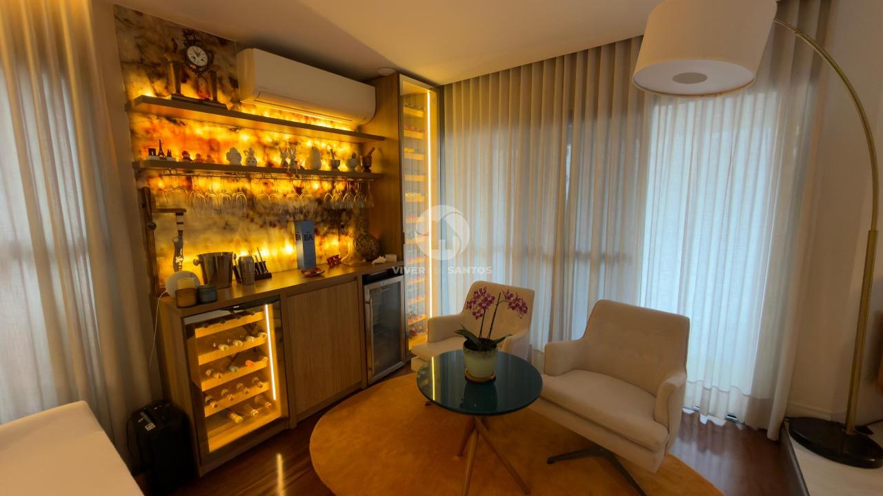 Apartamento Alto Padrão, 4 Suítes, Entrada Privativa e 3 Vagas no Boqueirão – Santos/SP em Boqueirão, Santos — foto 3