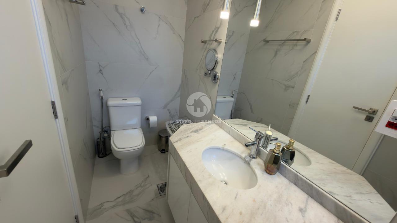 Apartamento Alto Padrão, 4 Suítes, Entrada Privativa e 3 Vagas no Boqueirão – Santos/SP em Boqueirão, Santos — foto 10