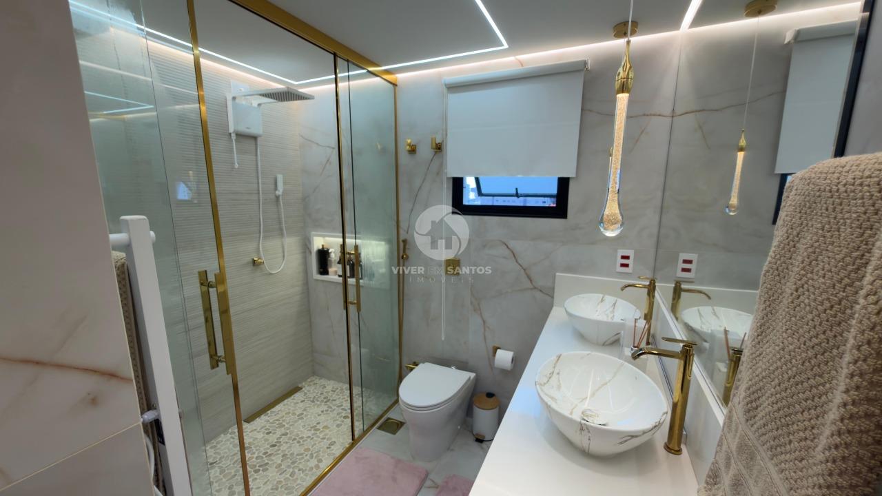 Apartamento Alto Padrão, 4 Suítes, Entrada Privativa e 3 Vagas no Boqueirão – Santos/SP em Boqueirão, Santos — foto 8