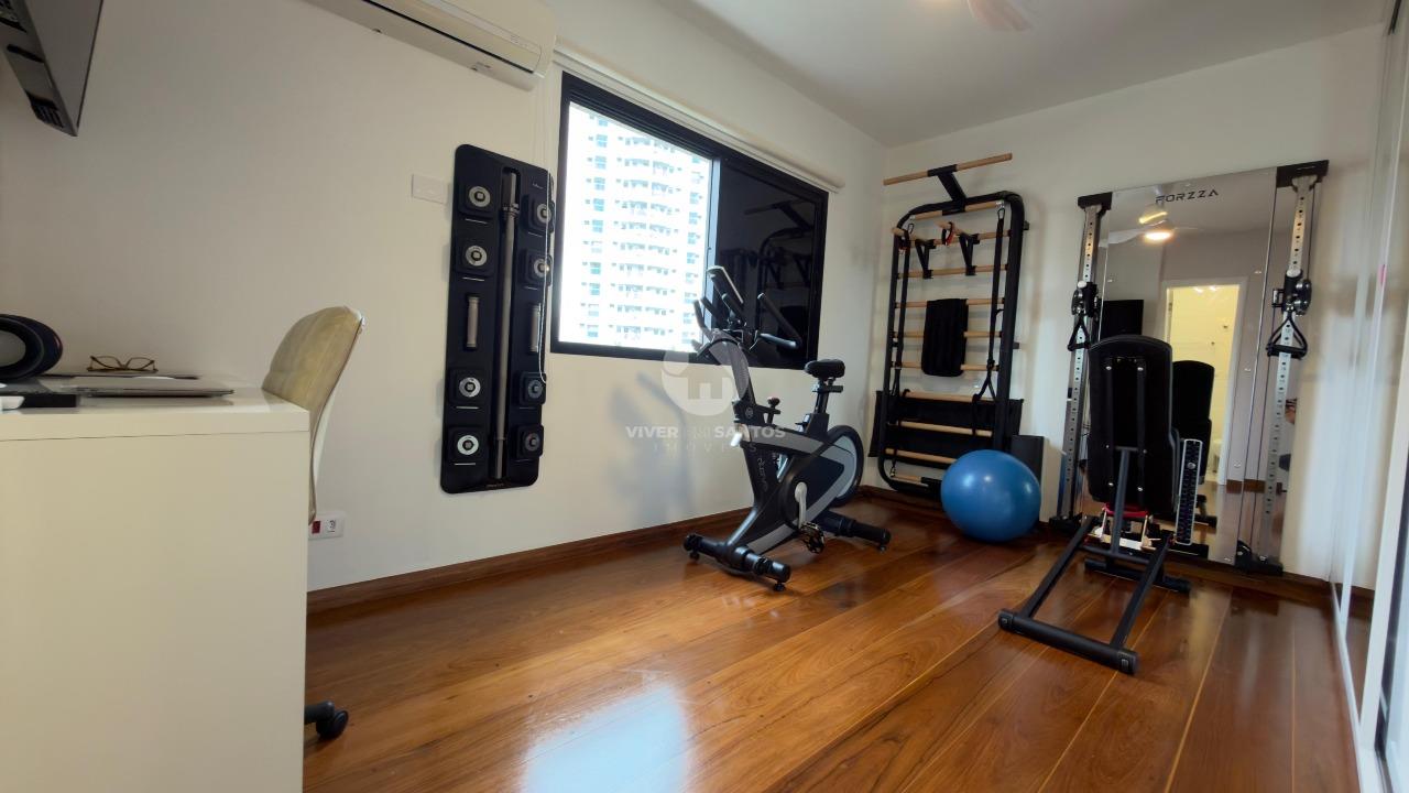 Apartamento Alto Padrão, 4 Suítes, Entrada Privativa e 3 Vagas no Boqueirão – Santos/SP em Boqueirão, Santos — foto 13