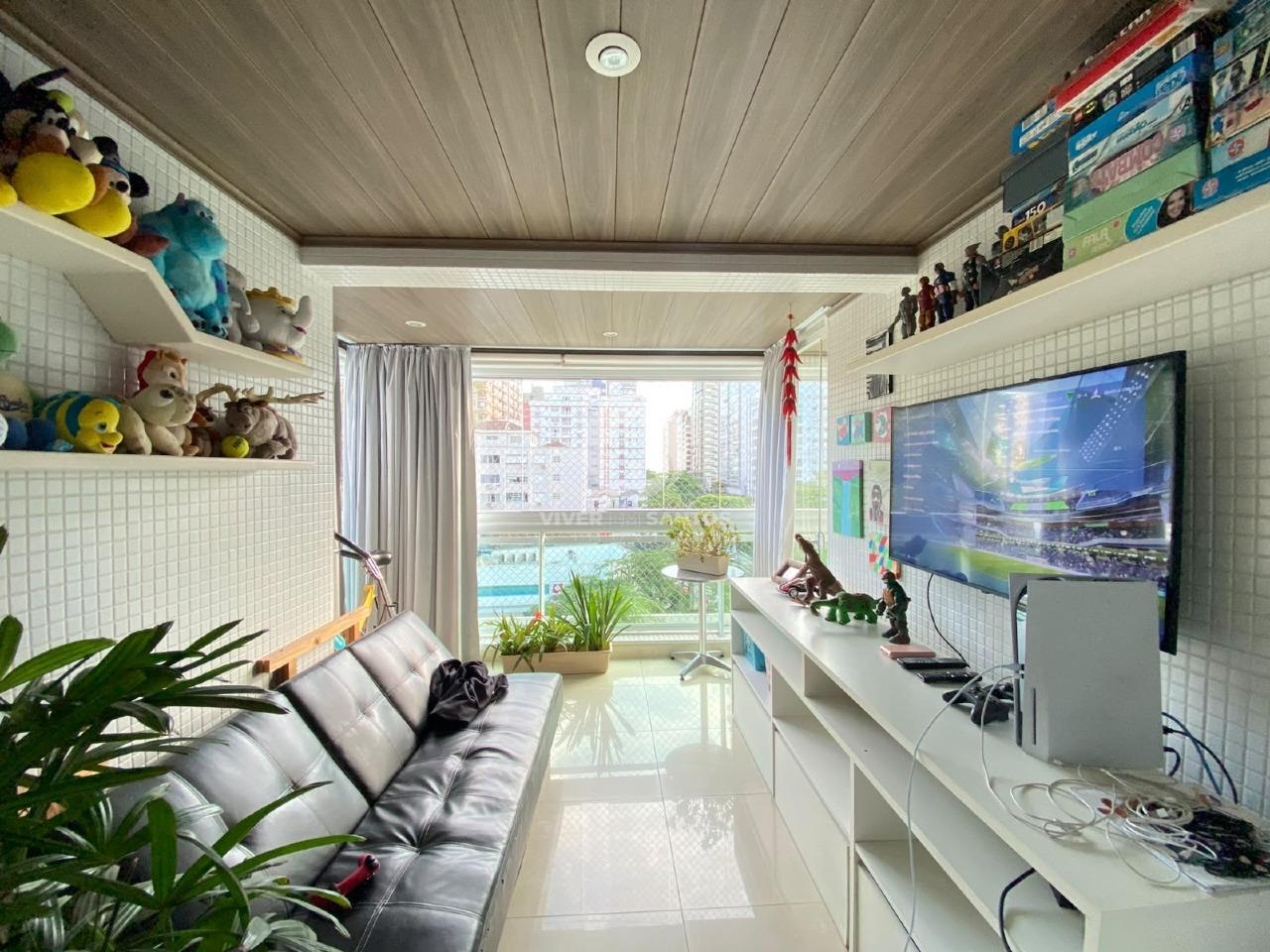 Apartamento Alto Padrão 227 m², 3 Suítes com Closet, Varanda Gourmet e 3 Vagas na Aparecida – Santos/SP em Aparecida, Santos — foto 20