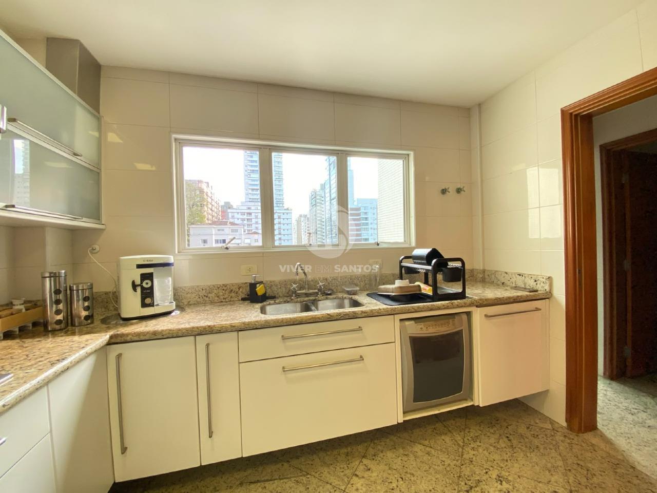 Apartamento Alto Padrão 227 m², 3 Suítes com Closet, Varanda Gourmet e 3 Vagas na Aparecida – Santos/SP em Aparecida, Santos — foto 27