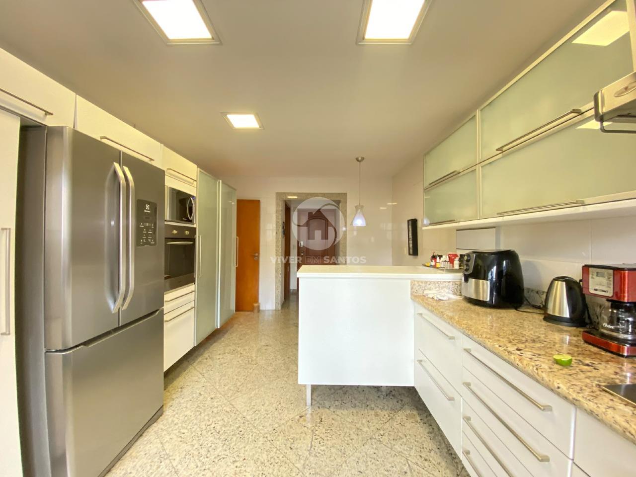 Apartamento Alto Padrão 227 m², 3 Suítes com Closet, Varanda Gourmet e 3 Vagas na Aparecida – Santos/SP em Aparecida, Santos — foto 28