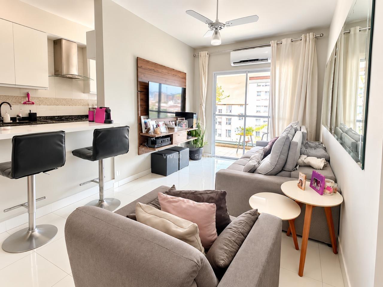 Apartamento 2 Dormitórios, Suíte, Sacada com Vista Livre e Lazer Completo Próximo à Av. Afonso Pena no Estuário – Santos/SP em Estuário, Santos — foto 6