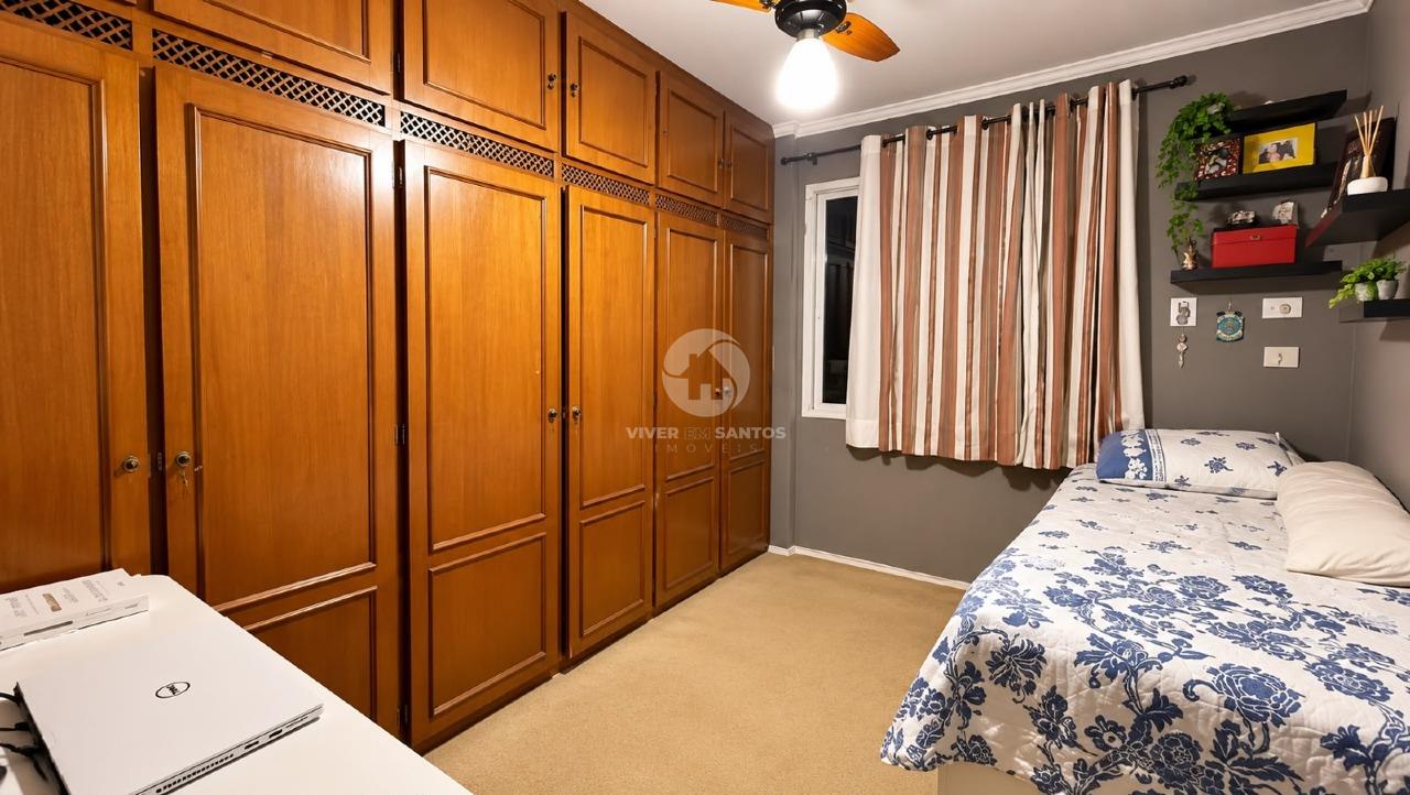 Apartamento 130 m², 3 Dormitórios, Suíte, Varandas e Lazer no Campo Grande – Santos/SP em Campo Grande, Santos — foto 5