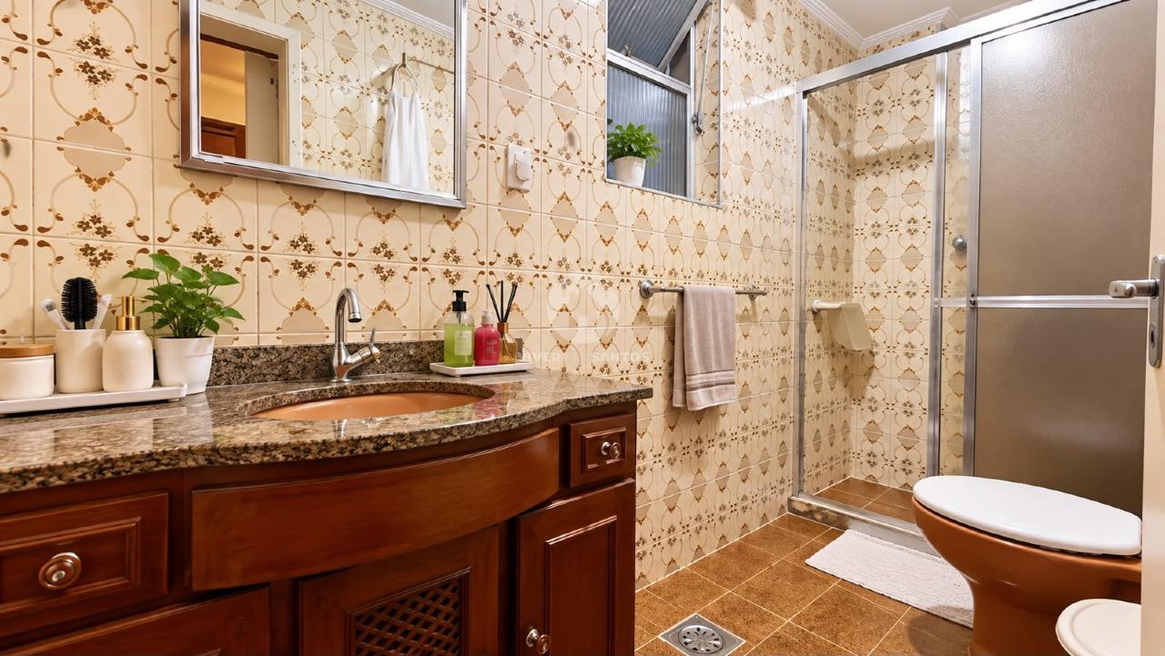 Apartamento 130 m², 3 Dormitórios, Suíte, Varandas e Lazer no Campo Grande – Santos/SP em Campo Grande, Santos — foto 7