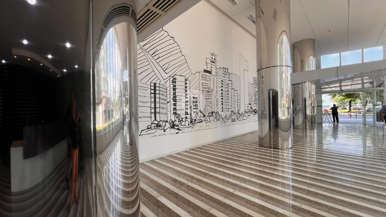 Laje Corporativa 740 m² no Oceanic Santos, Piso Elevado e Infraestrutura Empresarial – Santos/SP em José Menino, Santos — foto 12