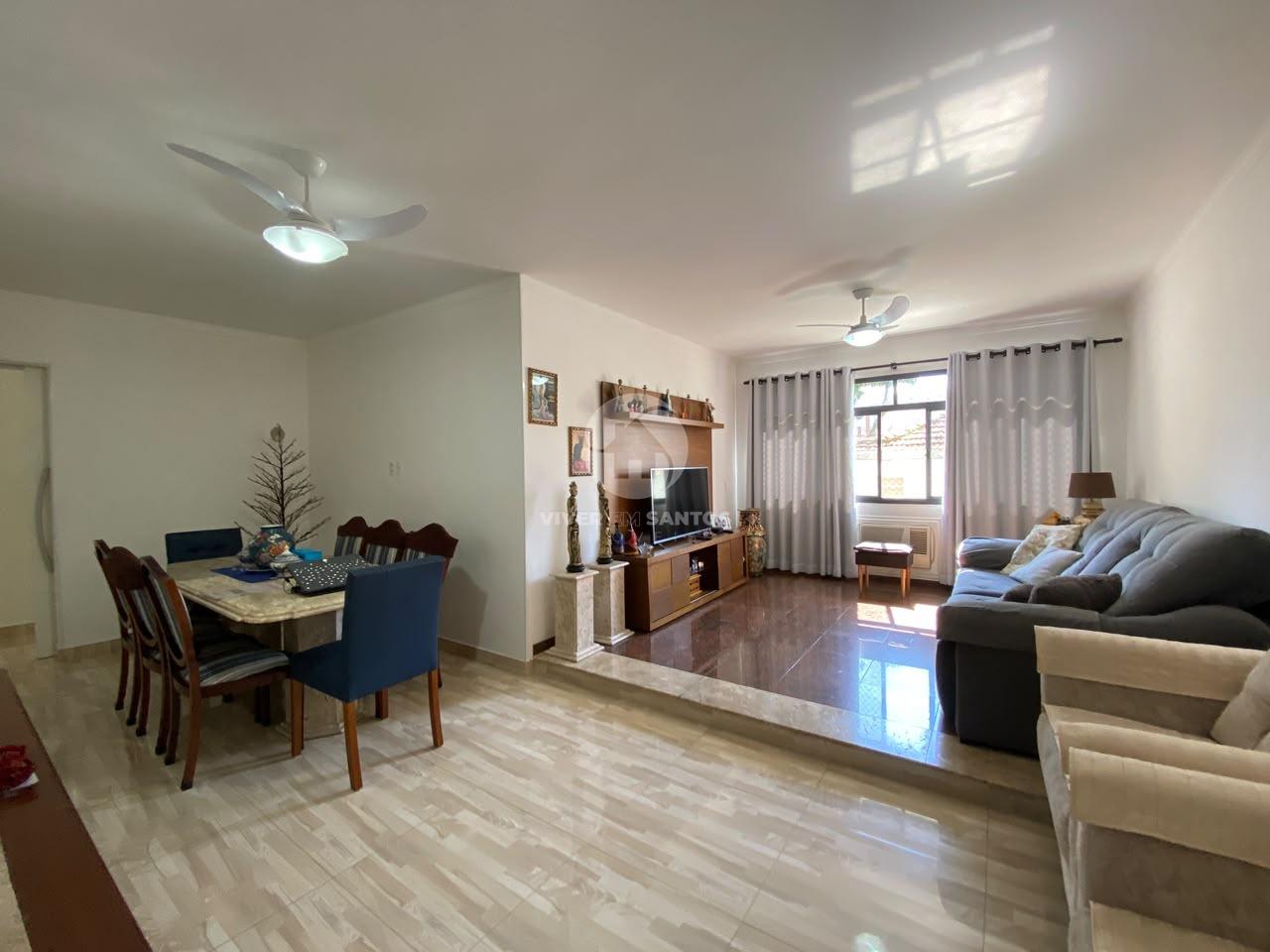 Apartamento Reformado 150 m², 3 Dormitórios, Suíte, Varanda e 2 Vagas na Ponta da Praia – Santos/SP em Ponta da Praia, Santos — foto 5