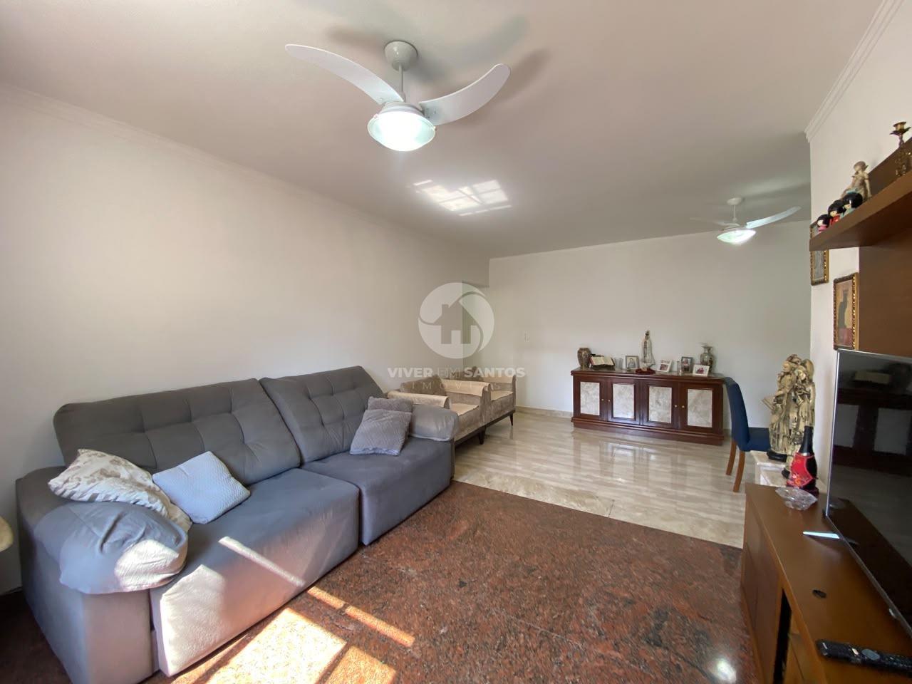 Apartamento Reformado 150 m², 3 Dormitórios, Suíte, Varanda e 2 Vagas na Ponta da Praia – Santos/SP em Ponta da Praia, Santos — foto 2
